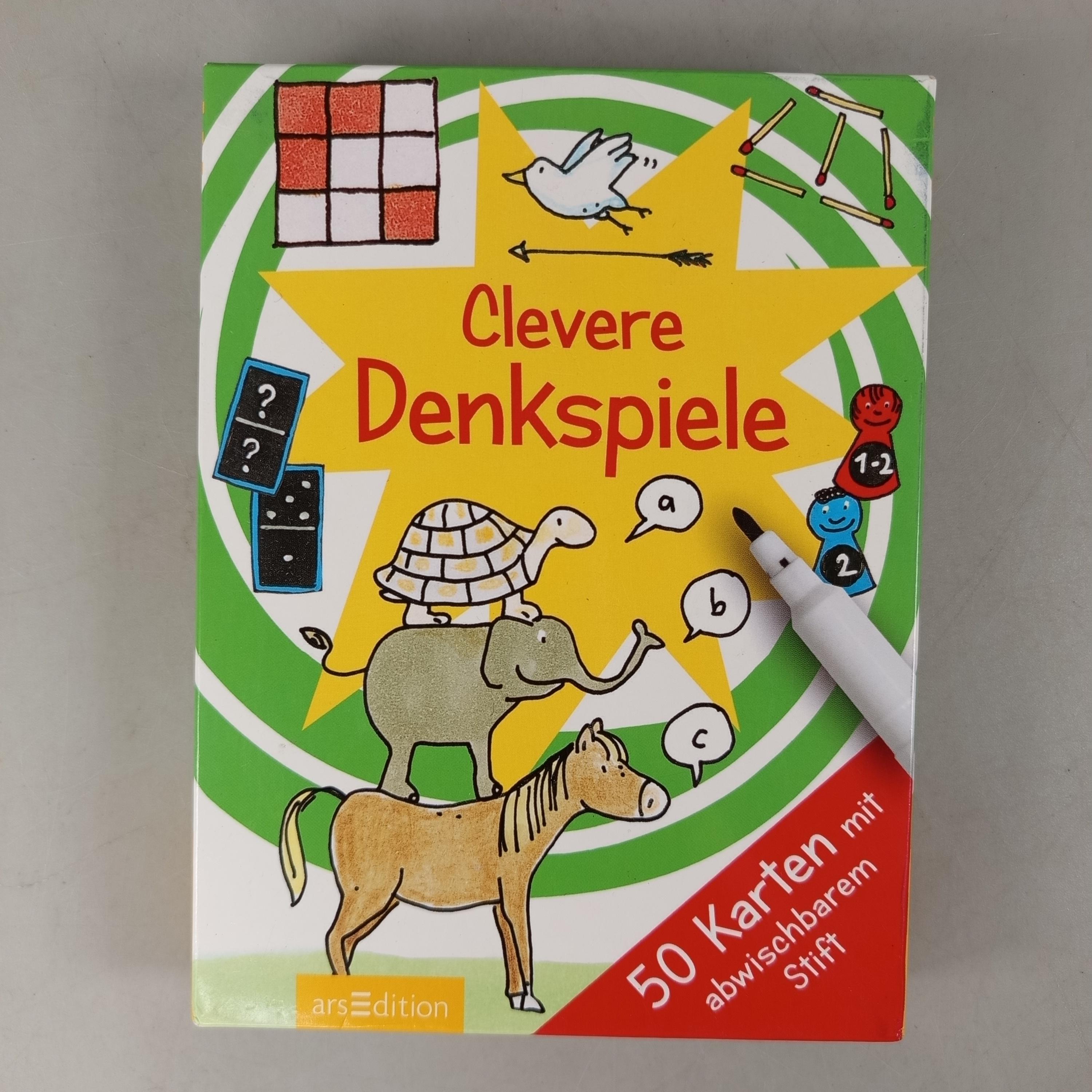 arsEdition Clevere Denkspiele, gebraucht, ab 6 7 8 Jahre | ✅ geprüft
